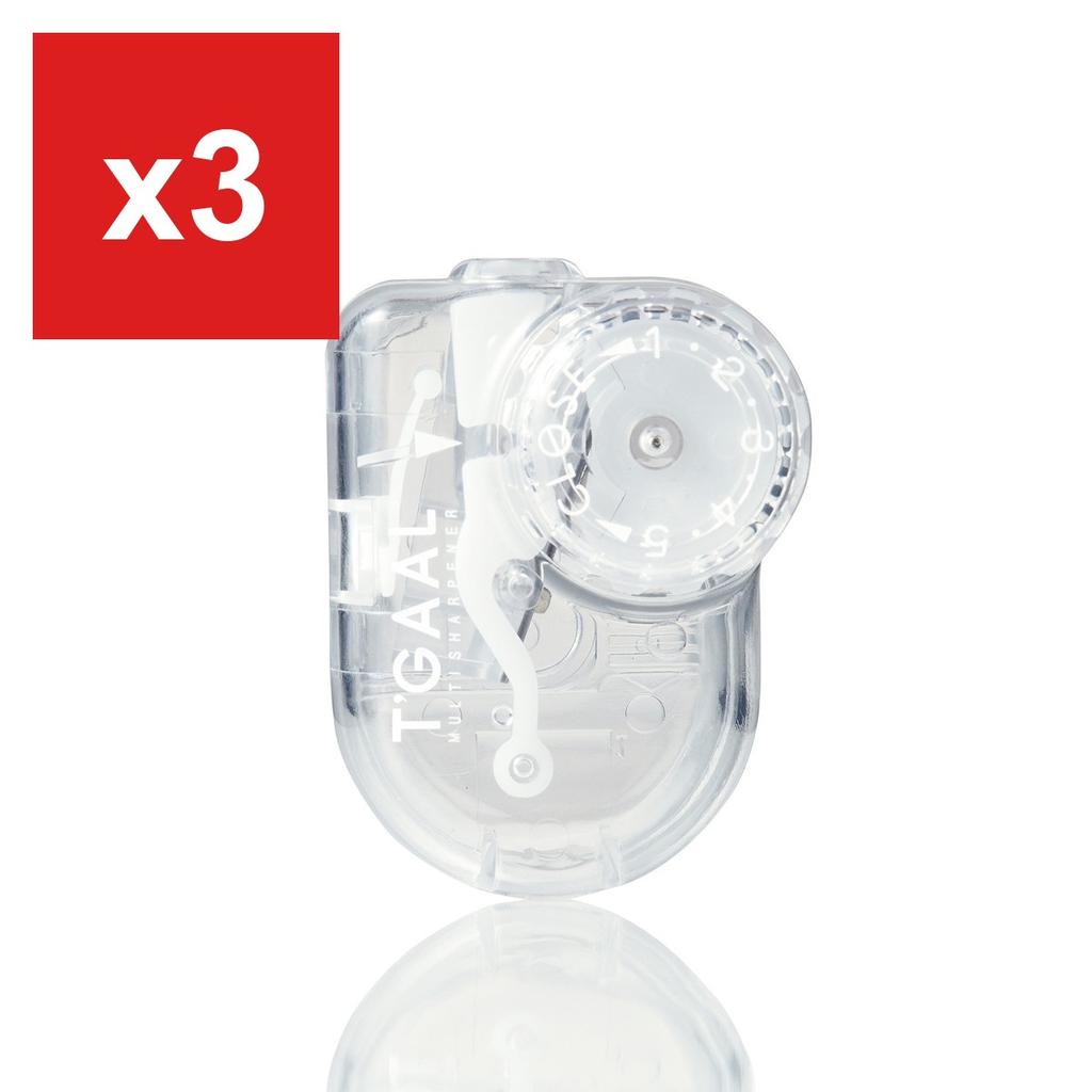 Kutsuwa HiLine Togaru Pencil Sharpener, Clear