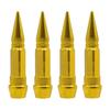 Car Universal NEW 4pcs Head Screws Valve Caps Personalized Modifications Pointed Valve Tips Bicycle and Motorcycle Tires Stem Caps1