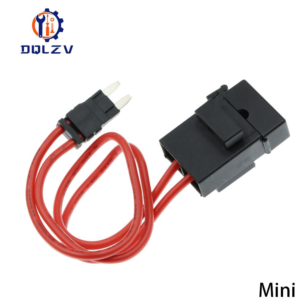Car Modification ACC Fuse Box To Take Electrical 16WAG 32V 25A 28CM Mini Standard Fuse Power Socket Lossless Fuse Tap Holder No Fuse