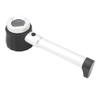 Handheld 45X Magnifier Loupe Optical Glass Magnifying Glass LED Magnifier Loupe with Measure Scale for Observing Plants