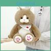 Cute Cat Plush Toy Stuffed Animal Pillow With Soft Pp Cotton Filling For Kids Gift