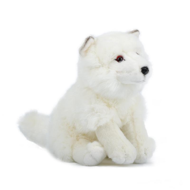 Новая Милая Мягкая Лиса Кукла Плюшевая Игрушка Кукла белый