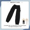 1/12 Action Figure Pants Doll Clothes Cargo Loose Fit Trendy Workwear for Collectible Model 6
