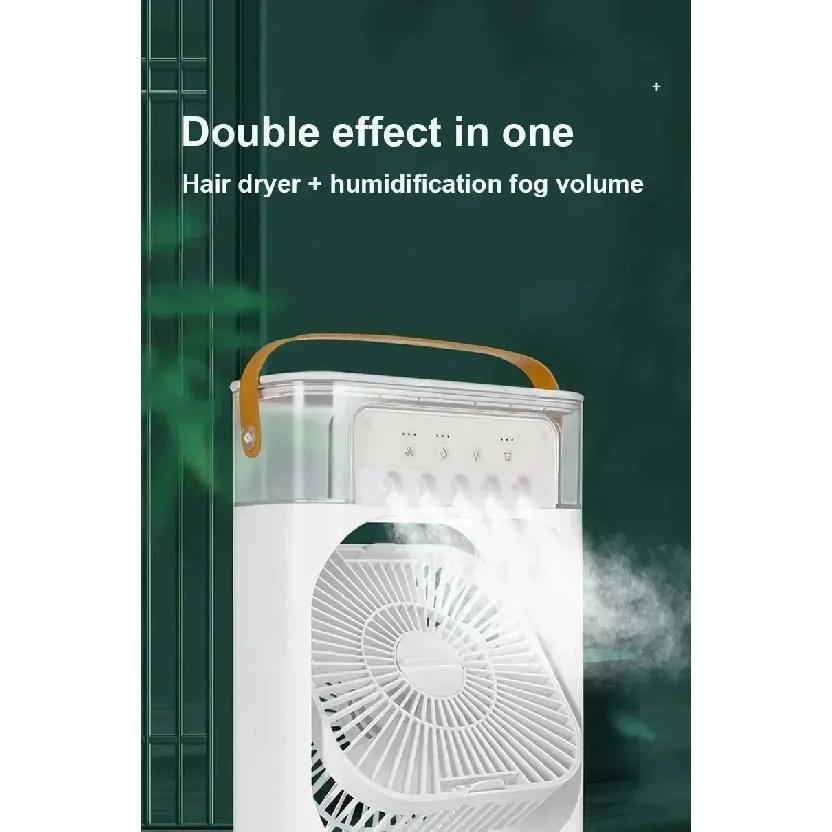 MIJIA 3-in-1 Portable Humidifying Fan Air Conditioner With LED Night Light Household Small Air cooler Office Adjustable