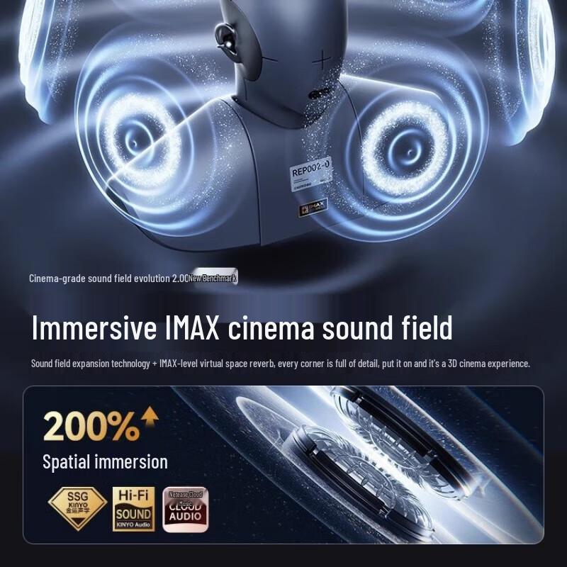 Jinyun A7 Air-Bone Conduction Ear Clip Wireless Headphones