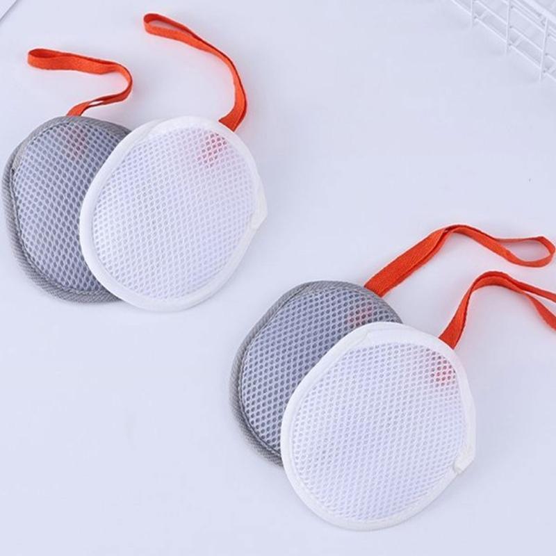 5PCS Soap Holder Bag With Massage Surfaces For Body Wash Shower Foaming And Skin Caring Essential Soap Bubblng Holder