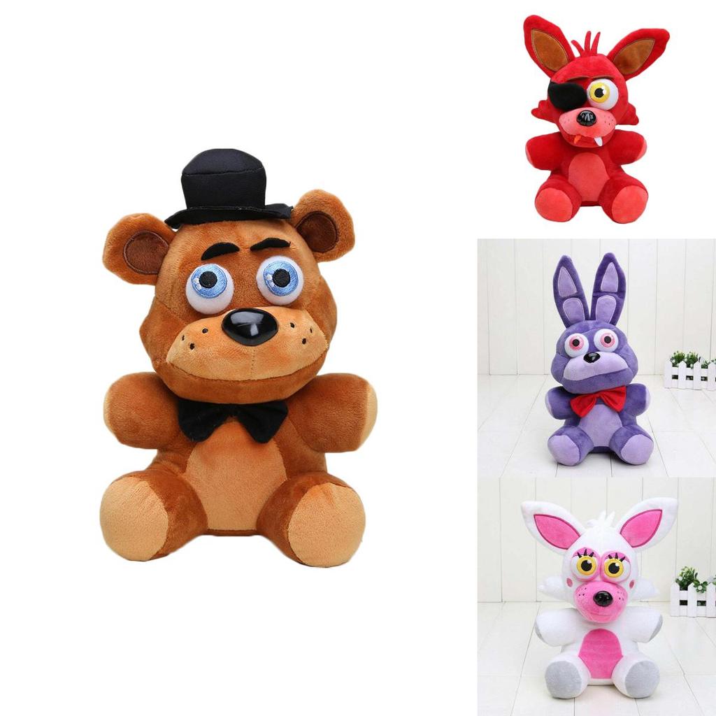 Soft And Cuddly Five Nights At Freddy's Stuffed Toy Bear Fox Bonnie Golden For Children