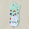 Happy Socks Womens Ankle Cartoon Cute Cotton Low Cut Colorful Casual