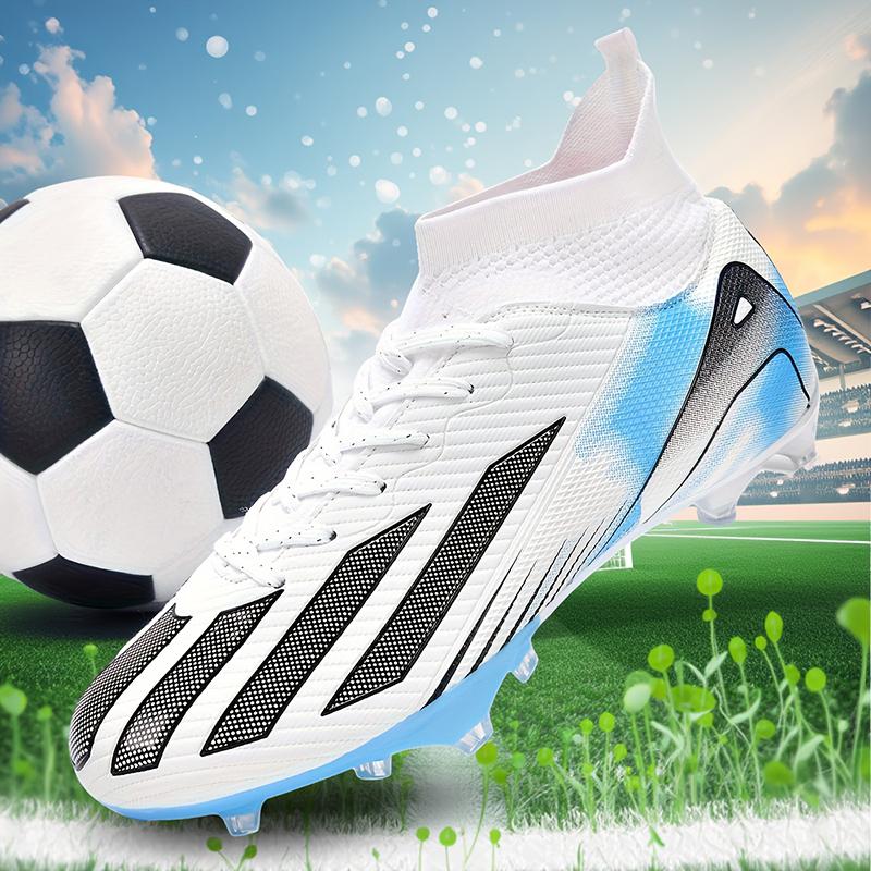 Neue Herren Fußballschuhe Stollen Jungen Ultraleicht Sport Fußballschuhe Erwachsene Professionell Rutschfest Bequem Training Spiel Rasen