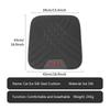 137Ice Silk Car Rear Front Seat Backrest Cushion Non-Slip Pad For Volkswagen VW Golf 4 5 6 7 GTI Tiguan Passat B5 B6 B7 CC Jetta