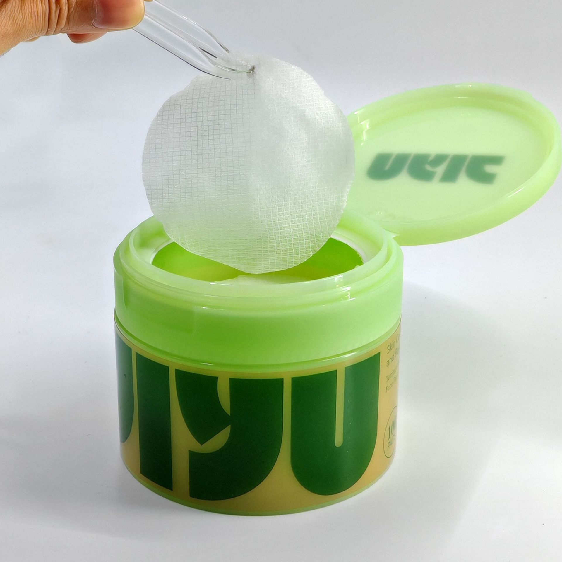 

JIYU Влажные хлопковые салфетки для ухода за порами Центелла азиатская Ниацинамид Пептид Увлажняющие хлопковые салфетки 100 штук