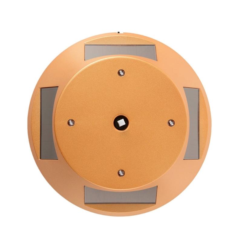 Solar Propelled Jewelry Display Stand 360 Degree Whirling Display For Necklaces Earrings Light Activated Auto Wheel ABS Substance