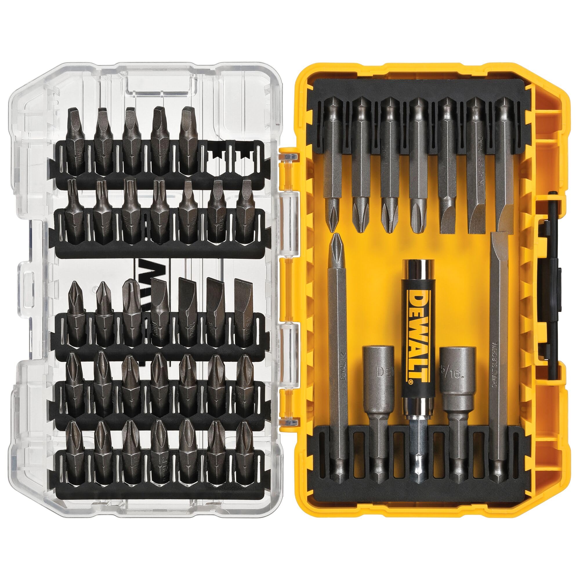 

Used DEWALT DW2166 Screwdriver Bit Set 45-Piece червоний
