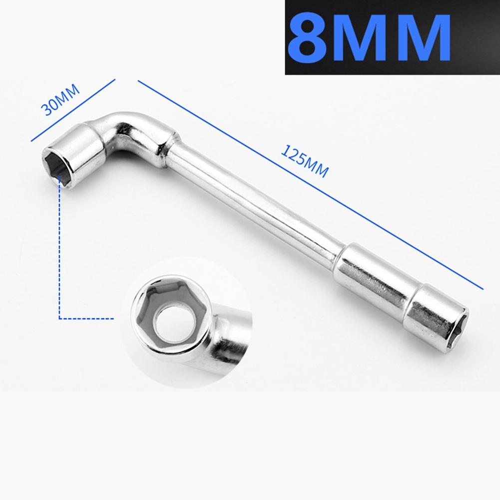 Reliable Perforated Elbow Doublehead Casing Pipe Socket Wrench Lshaped Hex