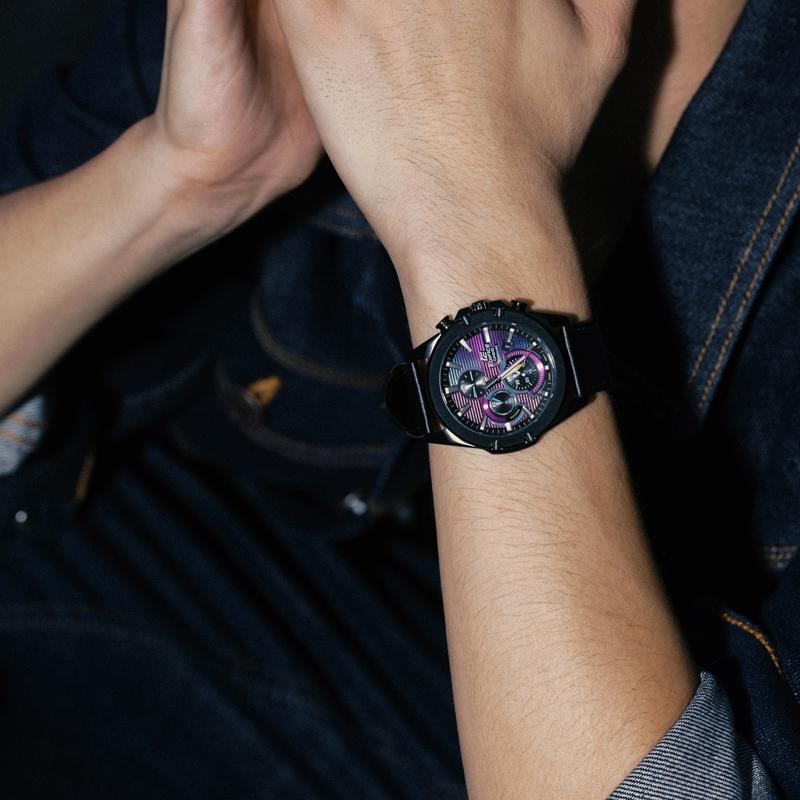 Casio Orologio da uomo EDIFICE Viola EFR-S567CPL-1AUPRC