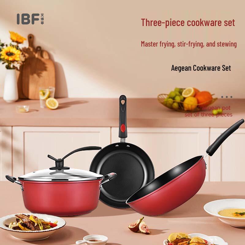 IBF Aegean 3-Piece Cookware Set