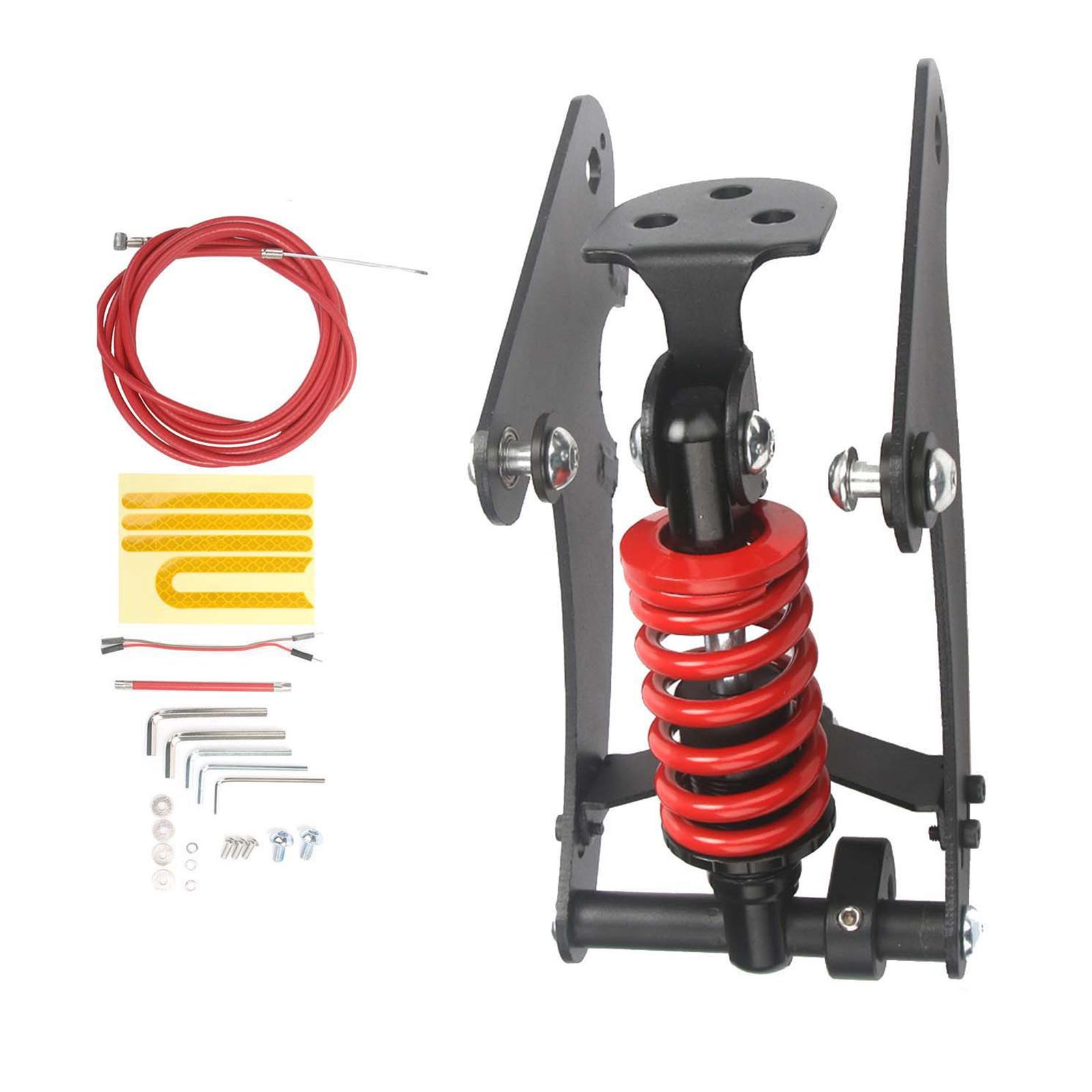 

High Density Rear Shock Absorption Electric Scooter Front Rear Shock Absorbers Modification Part красный