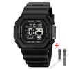 SKMEI 1988 Sports Watch for Men Digital Waterproof Waterproof Wristwatches Mens Back Light Countdown Clock 1628 Reloj Hombre