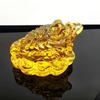 Feng Shui Kröte Geld Glück Glück Reichtum Chinesische Goldene Frosch Kröte Münze Haus Büro Dekoration Tischdekoration Glücksbringer Geschenke
