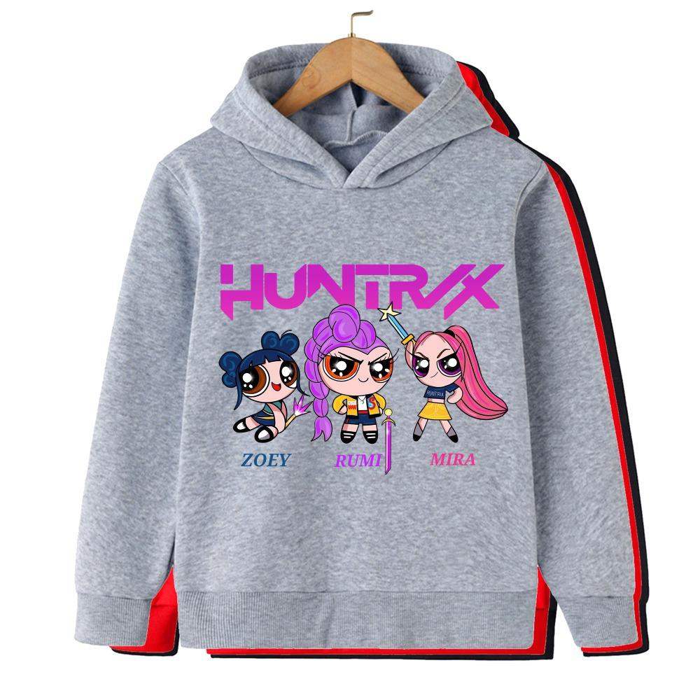 Kpop Witch Hunt Children's Clothing, Girls Spring and Autumn Hoodies and Fashion Sweatshirts