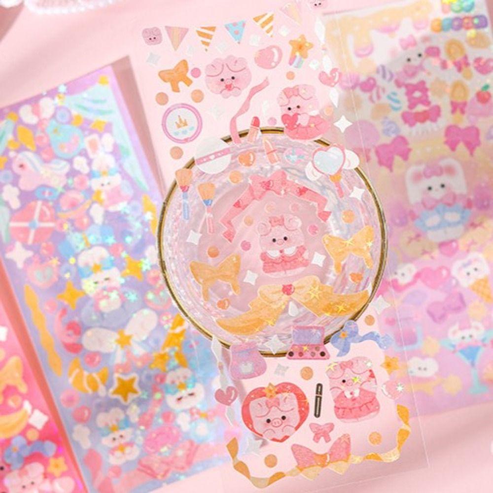 

Handmade Animal Guka Stickers Gooka Kawaii Rabbit Stickers Cute DIY