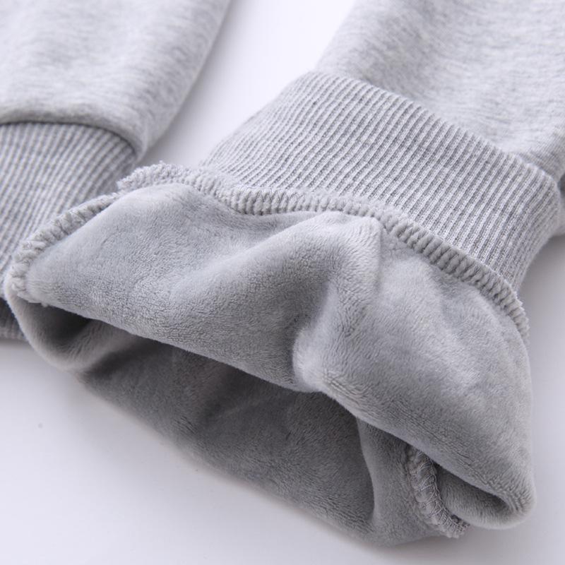 Spring/Autumn Kids' Cotton Fleece Casual Sweatpants for Boys and Girls