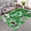 Celtic Football Club Player Collage Print Area Rug Non‑Slip Floor Mat Carpet for Living Room Bedroom Sports Fan Home Decor