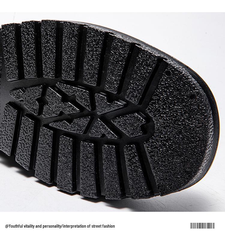 Unisex Thickened Waterproof Non-Slip Portable Short Rain Boots