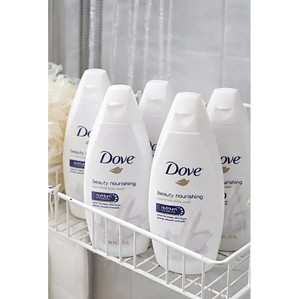 DOVE Deeply Nourishing Body Wash 200ml x 5, pH Neutral, Subtle Scent