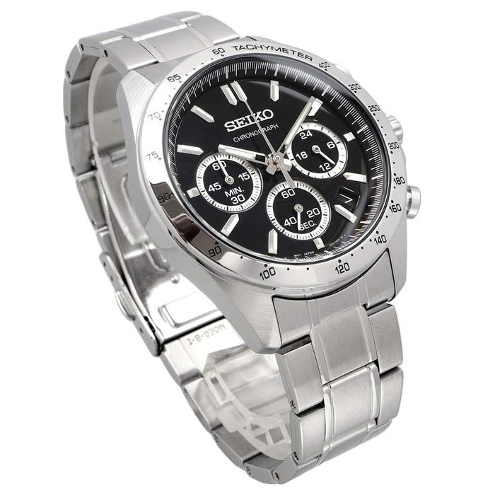 Seiko Chronograph Quartz Watch Men's SBTR013 Black