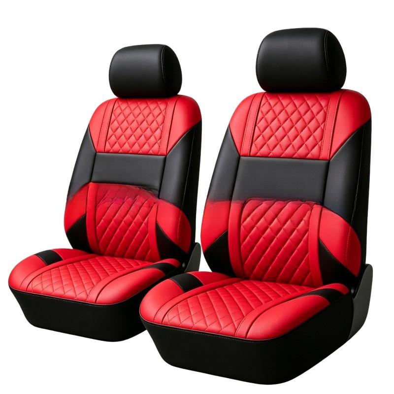 Autositzbezug Set Polyester Universal Ganzjahres mit Kreuzschraffur-Struktur für Familienfahrzeuge