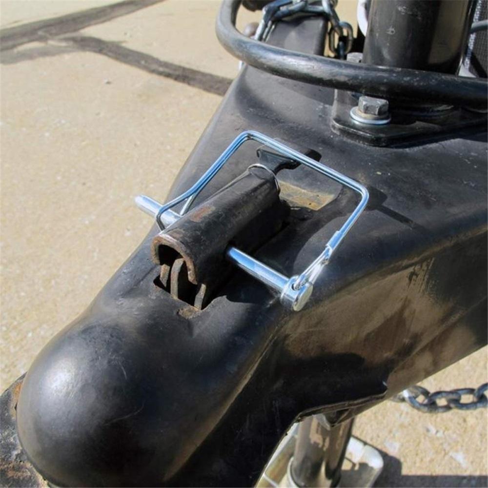 3-Pack 1/4" X 2-3/4" Square PTO Locking Pins – Carbon Steel, Zinc-Plated – For Agriculture, Lawn Equipment, Trailers – Safety Locking Pins