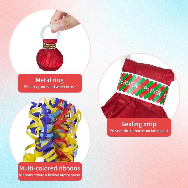 15 Colorful Paper Throw Rolls Wedding Birthday Party Supplies Safe Confetti Decorations Easy Cleanup Celebration Toss