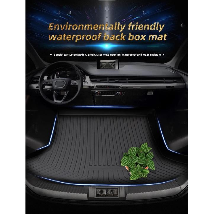 EVA Material for VW Golf 7 Accessories Volkswagen Golf Mk7 Hatchback GTI R 2013~2018 Car Trunk Mats Liner Waterproof Storage Pad