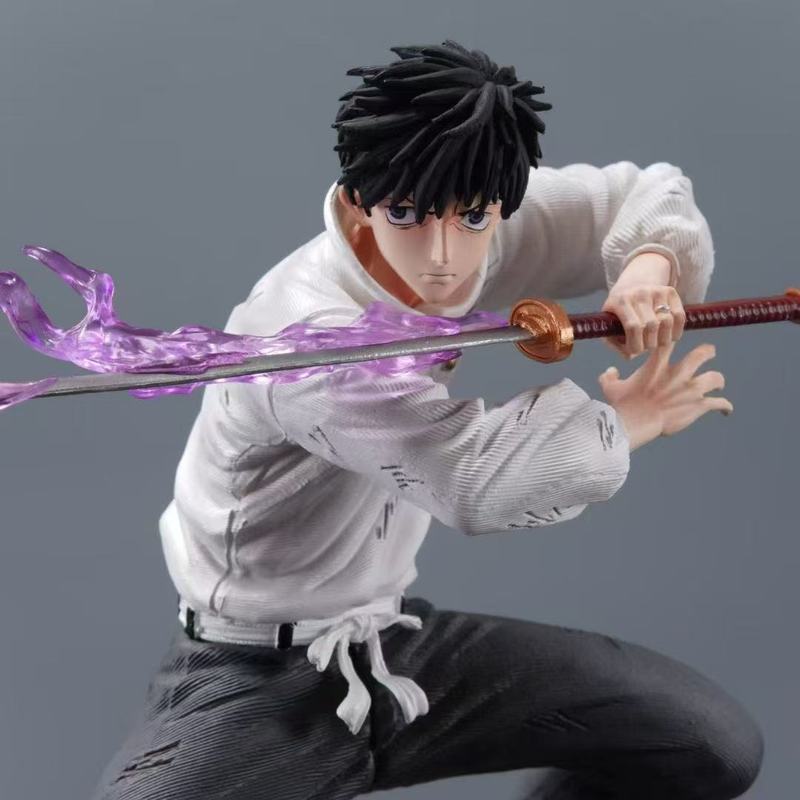 Jujutsu Kaisen Yuta Okkotsu Gk Figure Dual Head Sculpture Battle State Pvc Anime Statue 21Cm Collectible Ornament Anime Fan Gift