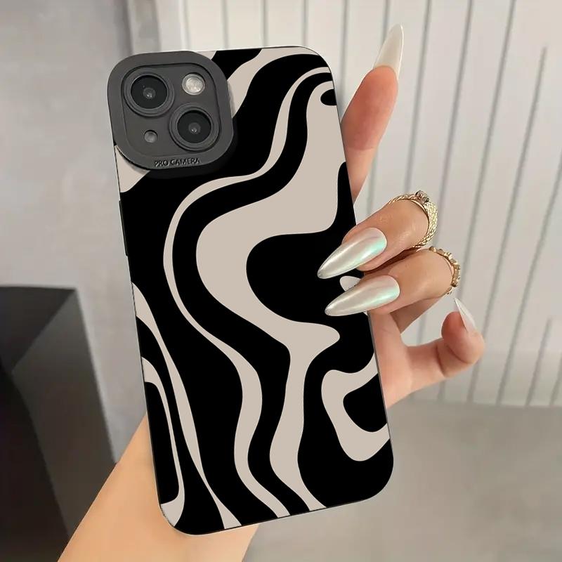 Fashion Zebra Stripe Pattern Silicone Case for Xiaomi Redmi Note 13 12 Pro Plus 5G 12S 11S 11 10S 10 Redmi 13C 12C 4G Soft Cover