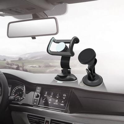 Car Suction Cup Mobile Phone Holder Car Universal Magnet Bracket Multifunctional Navigation Magnetic Suction Cup Bracket