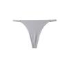 Seamless Low-Waist Women's Thongs: Breathable, Comfortable Pure Cotton Gusset, Sexy Solid Colors