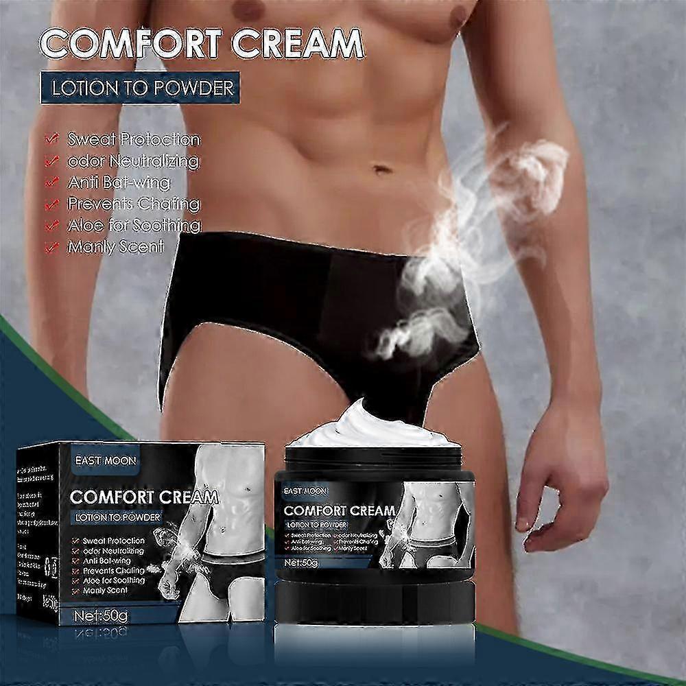 2026 1/2pcs Ball Deodorant Comfort Cream For Men Protects From Sweat Odor Irritation