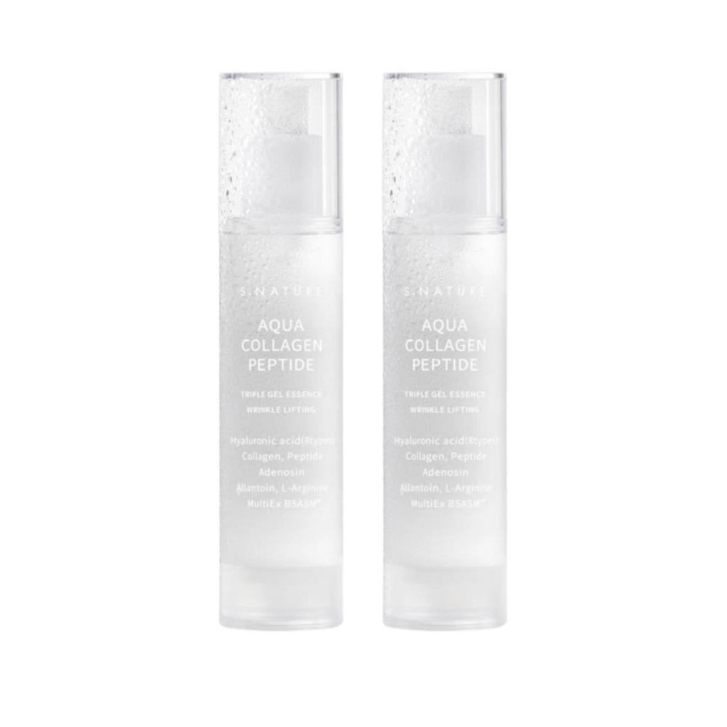 S.NATURE Essenza Gel Triplo Aqua Collagene Peptidi 50ml - Idratante & Rassodante