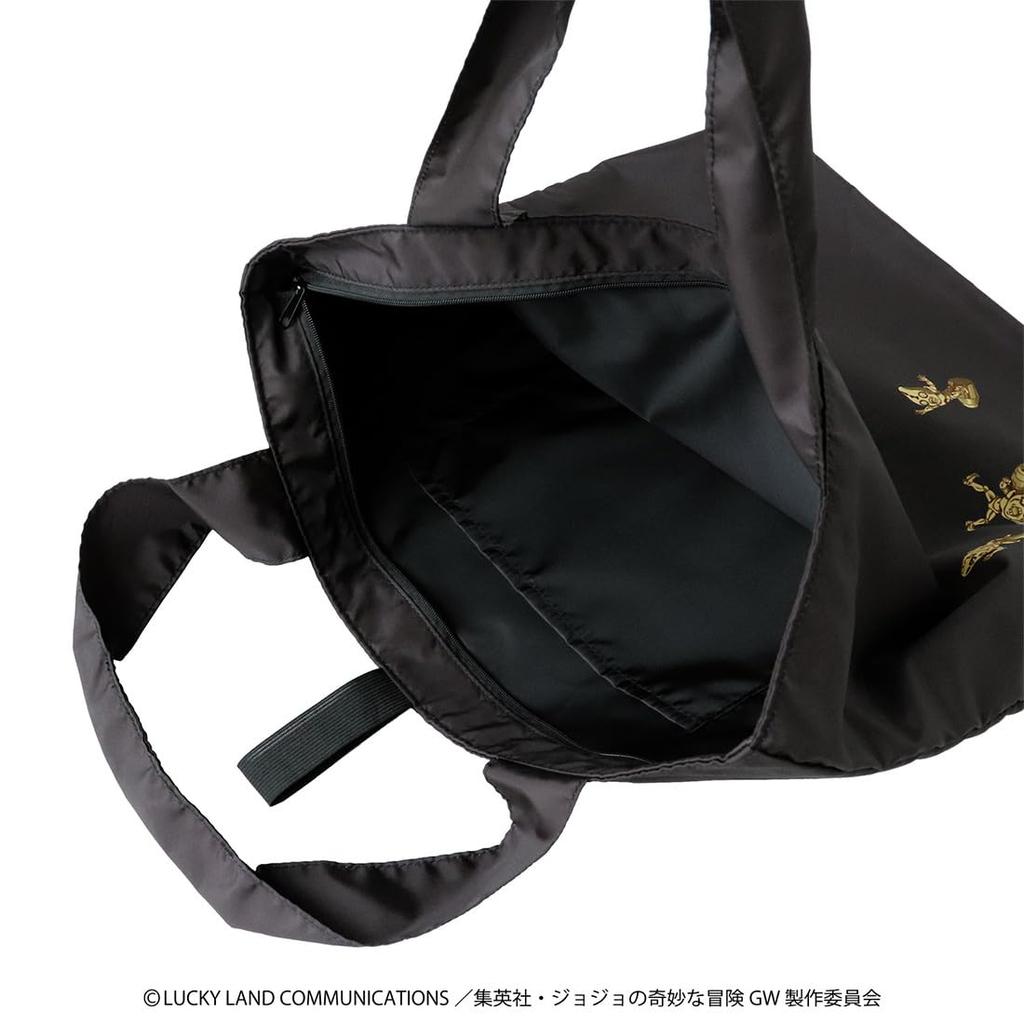 [Blooming] JoJo's Bizarre Adventure: Golden Wind Zippered Eco Bag/My Bag Sex Pistols (Black) 001541-0001-01