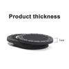 CKWQ4 7cm PVC Car Coaster Car Water Cup Mat Anti Slip Pad Accessories For KIA RIO 3 K2 K3 K5 Sportege Picanto Optima Soul Ceed Sorento
