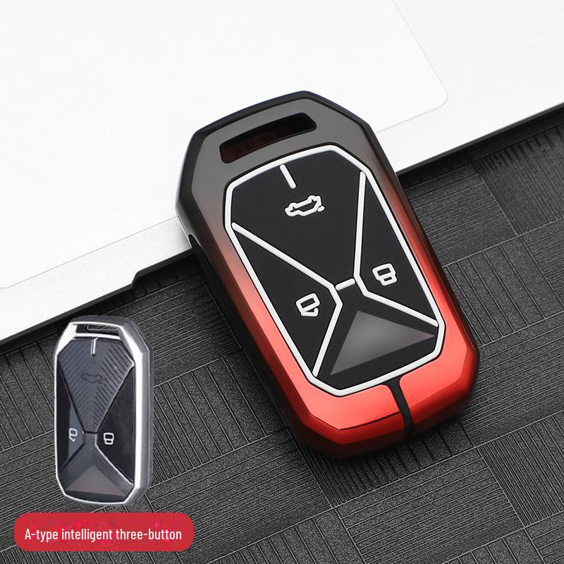 Kaiyi Kunlun Key Cover for 23 Models - Fits Kaiyi Kunlun 300/500, Car Accessories Shell Buckle