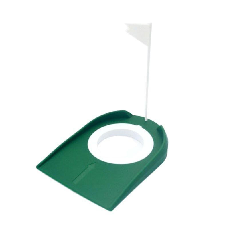 Light Weight Golf Practice Equipment Plastic Golf Putting Practice Cups Flags for Backyard and Camping Drills