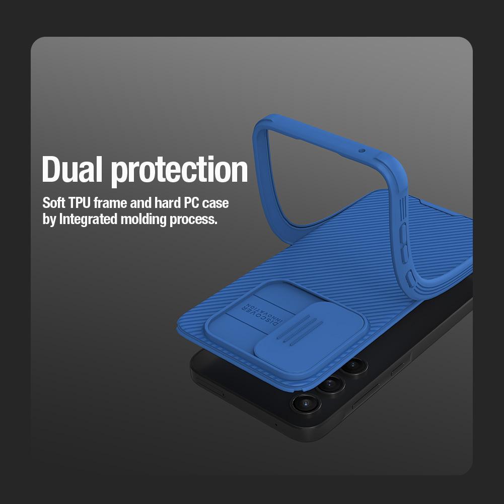 NILLKIN Til Samsung Galaxy A35 telefondeksel CamShield Pro Magnetisk kamerabeskyttelse bakdeksel
