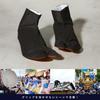 [Ai-Ai] Thin Rubber-Soled Tabi Boots, Black (21-29cm), Unisex, for Dancing, Drumming, High-Altitude Work, Gardening, Men's & Women's (JP, Numbered Siz