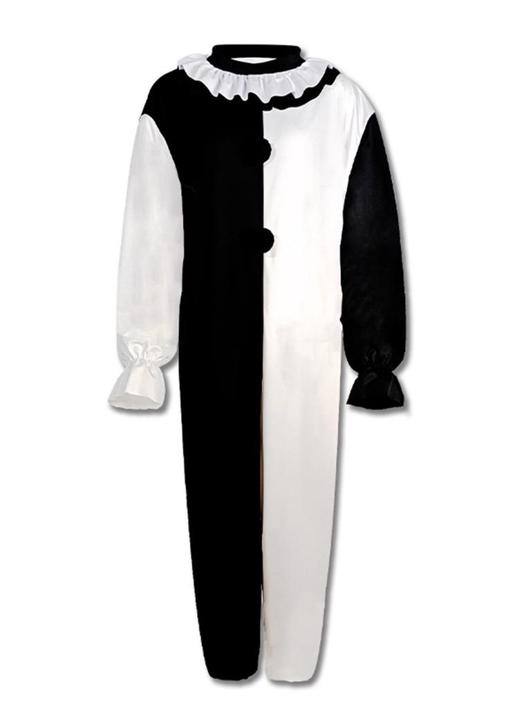 Soul-Shattering Clown Cosplay Halloween Costume - Horror Movie-Inspired Performance Outfit