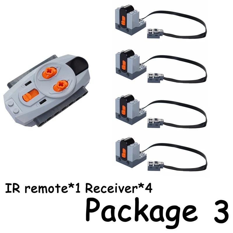 Non-Toxic Motor Set 8293 Pf Model Power Functions Technical Parts Building Blocks Compatible Moc High-Tech Diy Bricks Motor Battery Boxs