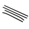 4Pcs Door Weatherstrip Trim 8 98052197 2 Dust Proof Wind Resistant Anti Leakage for D MAX RT 2012 to 2019
