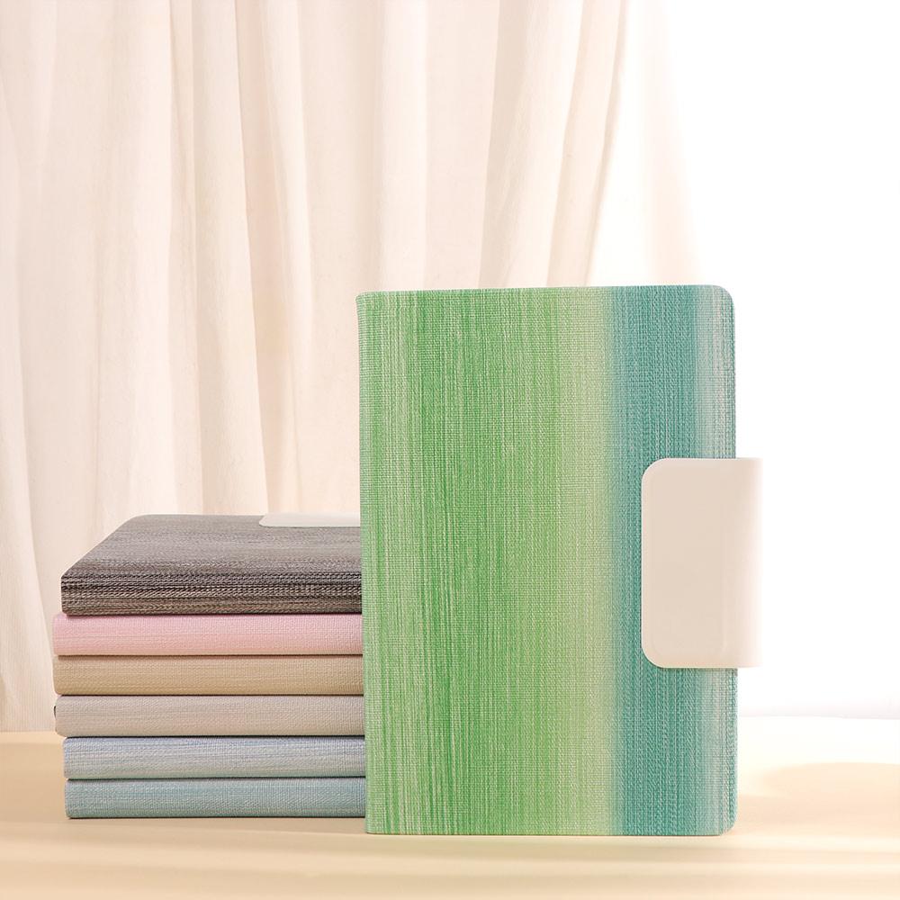 200 Pages A5 Notebook with Magnetic Buckle Students Notebook Simplicity Diary  Students Writing